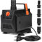 SWAWIS Bomba de Agua Sumergible 30W 2000L/H Bomba Acuario Anfibia Caudal Ajustable con Filtro y 4 Boquillas para Acuarios, Estanques, Fuentes