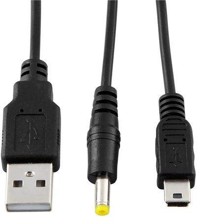 CABLEPELADO - Cavo USB di ricarica dati compatibile con Sony PSP 1000 2000 3000 | Trasferimento rapido e ricarica simultanea