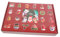 PACKOVE Box Weihnachtsspielzeug Tombola Party Süßigkeitengläser Gadget Hülle &Amp; Geschenktüte DIY Weihnachts Adventskalender Weihnachtsdekoration Behälter