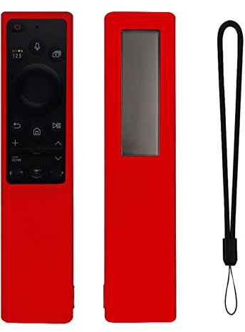 Hattba Custodia protettiva in silicone per telecomando Smart BN59-01357G BN59-01363A TM-1990C antipolvere