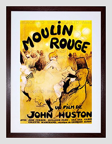 Film Moulin Rouge Cancan Burlesque Paris Huston FERRER Gabor Art Print B12X7143