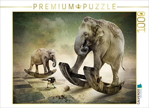 CALVENDO Puzzle Schaukelei | 1000 Teile Lege-Größe 64 x 48 cm Foto-Puzzle für glückliche Stunden