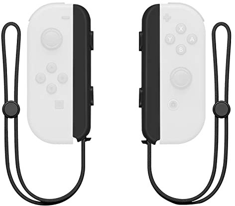 XBERSTAR 1 Pair Portable Controller Carrying Hand Strap Wrist Rope for Switch Video Games New (black)
