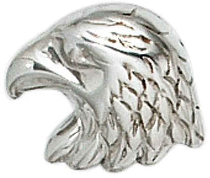 Jobo Herren-Einzel-Ohrstecker Adler aus 925 Sterling Silber