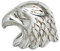 Jobo Herren-Einzel-Ohrstecker Adler aus 925 Sterling Silber