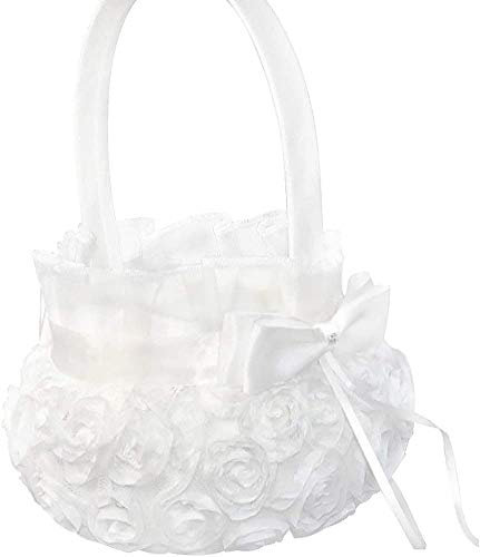 Hochzeit Satin Dolly Tasche Brauttasche Handtasche Brautbeutel mit Perlen