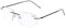 Randlose Progressive Multifokal-Lesebrille für Frauen Männer Titanlegierung Federscharnie Multifokus-Lesegerät Fokus Glaser Intelligenter Zoom Nah Fern Dual-Use-Brillen Blaulichtfilter Computer Brille