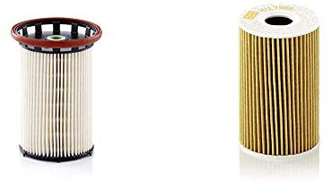 Original MANN-FILTER Kraftstofffilter PU 8008/1 – Für PKW & Ölfilter HU 7008 Z – Ölfilter Satz mit Dichtung/Dichtungssatz – Für PKW