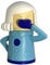 Aivwis Chilly Mama Fridge Deodoriser, Angry Mama Fridge Cleaner, Freezer Odor Freshener Remover, Add Baking Soda Reusable Air Purifier