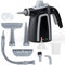 Mellerware - Nettoyeur à vapeur Fush! | Nettoyeur à Main Portable | 1050W | Multifonctions | Réservoir 380mL | 9 accessoires pour la maison, la salle de bain, la cuisine, tapis, moquettes | Noir