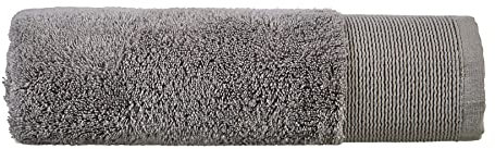 Olivia Rocco Bamboo Towels Super Soft Hand Bath Towel Bath Sheets For Bathroom Home Hotel, Bath Towel Grey