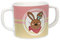 sigikid 25191 Melamintasse Hase, DubbiDuu Mädchen empfohlen ab 36 Monate rosa/beige