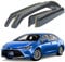 Goodyear Windabweiser für/kompatible mit Toyota Corolla 2018-2025 nur Sedan- Integrierte Regenabweiser - Autofenster Regenschutz - Ermöglichen Frischluft - Waschstraßenfest - Einfache Montage 4 Set