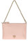 Pinko Flat Classic Vitello Seta, Borsa Donna, O81q_cipria-antique Gold, Taglia unica