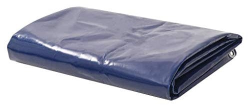 Premium Abdeckplane 1,5 x 20 m Blau mit Ösen, 650 g/m² PVC Wasserdicht & Reißfest, Plane Universell für LKW, Pool, Holz Gartenmöbel, Abdeckung, Schutzplane, Gewebeplane, 30m²