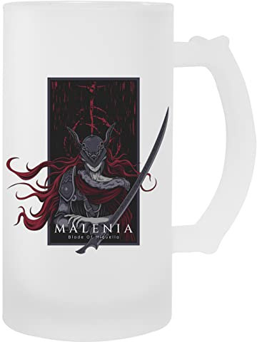Hopestly Malenia, Blade Of Miquella Transparent Becher Bier Herren Damen Mug Beer