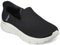 Skechers Zapatos sin Cordones para Mujer Go Walk Flex-Relish, Zapatillas, Black, 37 EU Ancho
