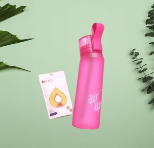 [ORIGINAL] A-U Trinkflasche - Shocking Pink 650 ml + 3 Pod GRATIS - aromatisierte Waffeln, 0 Kalorien