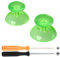 eXtremeRate Clear Light Green Replacement 3D Joystick Thumbsticks, Analog Thumb Sticks with Cross Screwdriver for Nintendo Switch Pro Controller - Controller Without