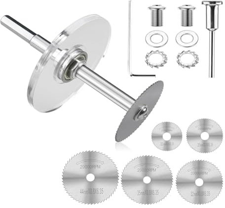 Kit d'outils de coupe intérieure en PVC – Coupe-tuyau pour tuyau en PVC avec guide de jauge de profondeur réglable, 6 lames de scie HSS