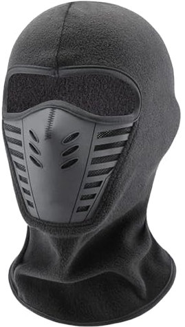VYIBPDY Motorrad Fahrrad Winter Skimaske für Herren Damen Gesichtshaube Warm Winddicht Atmungsaktiv für Laufen Outdoor-Aktivitäten