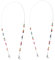 Healeved 2stücke Anti-diebstahl Maskenband Für Junge Mädchen Perlen Lanyard Für Brillen Und Masken Stilvolles Und Komfortables Zubehör Für Jungen Und Mädchen Geeignet Für