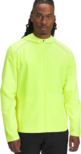 Under Armour Launch Kapuzenjacke für Herren, Gelb, XL