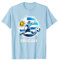 Uruguay-Trikot Uruguay Uruguay-Spieler Uruguay T-Shirt