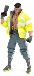 Jada Cyberpunk Edgerunners David Martinez Actionfigur im Maßstab 1:12 – 15,2 cm hoch bewegliches Sammlerstück mit Zubehör – ab 15 Jahren – weiche Waren-Jacke, detaillierte Form