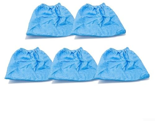 ComfyHarbor 5 Pcs Textile Fabric Filter Bag Set Washable Fabric Filter Bags For Parkside For PNTS Models Vacuum Cleaner Accessories