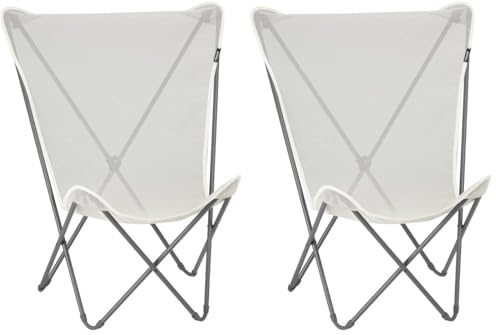 Lafuma Mobilier Fauteuil Papillon - Maxi Pop UP (Lot de 2)