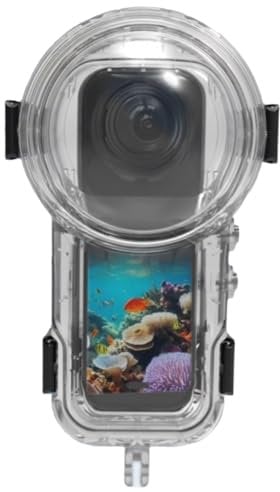LHPHEIX Invisible Dive Case for Insta360 X5, 60M Waterproof Case,360° Fully Underwater Housing Case Photography Protective Cover for Insta 360 X5 Accessories