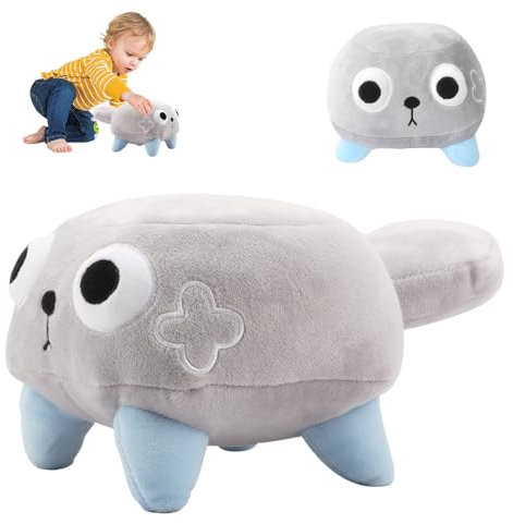 CLIUNT Dandy's World Plush, 9 Pebble Plush Toy for Kids&Adults, Pebble Stuffed Animals for Home, Bedroom Decor, Birthday Gift, Christmas, Halloween