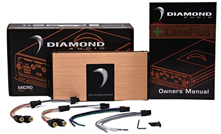 Diamond Audio MICRO4V2 4-Channel 600 Watts RMS Class D Amplifier