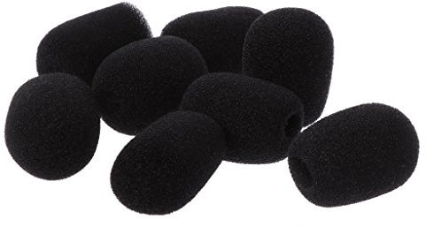 FATTERYU Lot de 8 bonnettes en mousse pour microphone