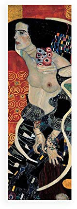 DìMò Art, Kunstdruck auf Leinwand, Papier, Poster oder Bild Klimt Gustav Judith II