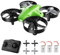 ATOYX Mini Drone per bambini, RC Helicopter Quadcopter AT-66C, 3D Flips, modalità senza testa, stabilizzazione dell'altitudine, 3 velocità, 3 batterie, regalo per bambini e principianti (verde)
