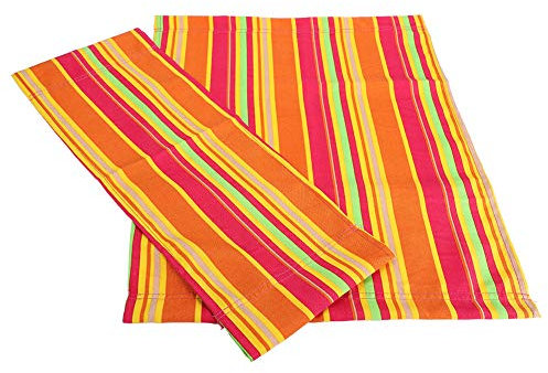 Atyhao Home Director Stuhl Ersatz Leinwand, Directors Stuhlbezug Kit Ersatz Leinwand Sitz und Rücken Hocker Protector(Bunt)