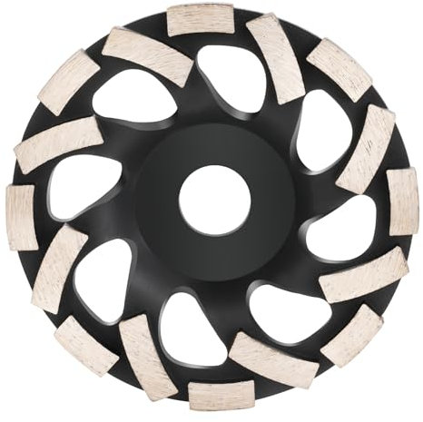 Drado Disco Diamantato, 125mm Mola a Tazza Diamantata, Non Facile Da Indossare, Affilato, Non Facile da Rompere e Resistente agli urti(500g)