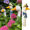 OF Gänsehals Gartenstecker Gans - Höhe 35 bis 38 cm groß - Deko Gartenfiguren für außen (Kapitän)