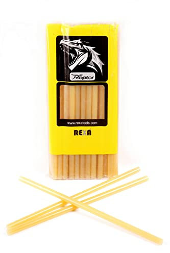 REXA, Colla (FORTE) rimozione ammaccature, 1 kg (37 x 300 mm), bastone colla 12 mm, ricarica pistola a colla, colla calda per colla, colla per Pro, colla trasparente per pistola, colla DSP