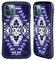 Head Case Designs Violett Navajo Totenköpfe Hybride Handyhülle Hülle Huelle kompatibel mit Apple iPhone 12 / iPhone 12 Pro