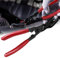 STCRERAG Türverkleidungs Lösezange Polster Schlauch Abstreifzange Trim Clip Zange Auto Clipzange Removal Panel Clip Zange Federdesign Lösehebel Demontage Innentür Entfernungszange für Auto Tür (Rot)