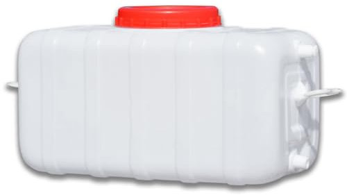 NIANTONG Réservoir Stockage d'eau RéServoir d'eau en Plastique Reservoir Deau Potable Portatifs, Plastique Épais pour Camping Car Voyage Voiture Maison Réservoir(Size:35L)