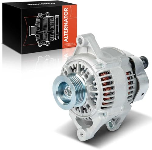 Frankberg Lichtmaschine Generator 90A mit Keilrippenriemenscheibe Kompatibel mit Voyager/Grand Voyager III GS 2.0L 2.4L Benzin 1995-2001 Caravan 2.4L Benzin 1995-2001 Replace# 4609415