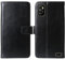 Cheshaoping Flip Premium Retro Business Book Stand Cuir Housse Coque Etui Cas Couverture Protecteur Téléphone Case Portefeuille Cover pour Logicom Five Pro 32 5.4 (Noir)