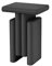 Couchtisch Kaffeetisch Kleiner quadratischer Couchtisch, Beistelltisch, Nachttisch-Beistelltisch for Wohnzimmer, Schlafzimmer, kleine Räume, moderne Heimdekoration, Nachttisch, Akzenttisch, komplett m