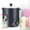 WEIWAN Melter de cera para hacer velas 6L, Fundidor de Cera para Velas, Kit de Fabricación para Velas, Olla eléctrica para derretir velas, Crisol EléCtrico para Derretir Cera, acero inoxidable