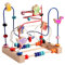 Generisch Bead Maze Toys | Roller Coaster Bead Toy | Interactive Abacus Beads | Wooden Bead Maze with Wooden Abacus | Educational Abacus Beads Game | Portable Bead Maze Toys for Kids