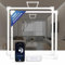 LECOM 2 x LED Rahmenpanel Deckenleuchte 62x62 4000lm 5000K 100lm/W Lichtrahmen Dimmbar mit Smartphone Steuerung Leuchtrahmen Tageslicht Moderne